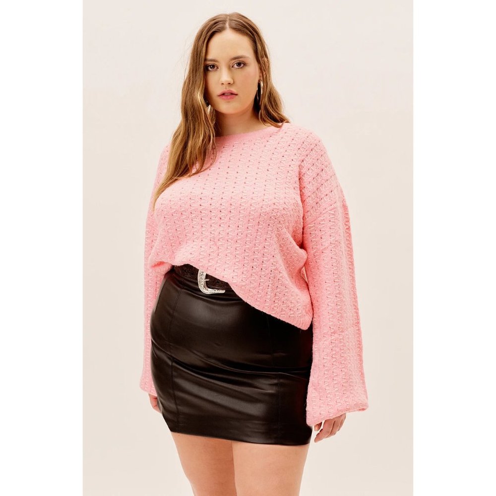 NWT *LAST ONE* Dawn Hi-Low Pullover by For Love & Lemons - Picture 8 of 10